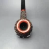 Walt Cannoy Cardinal House Munn Lava Rock Bulldog Handmade Briar Pipe, New - Image 7