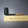 Walt Cannoy Cardinal House Munn XL Pencil Shank Stack Handmade Briar Pipe, New - Image 8