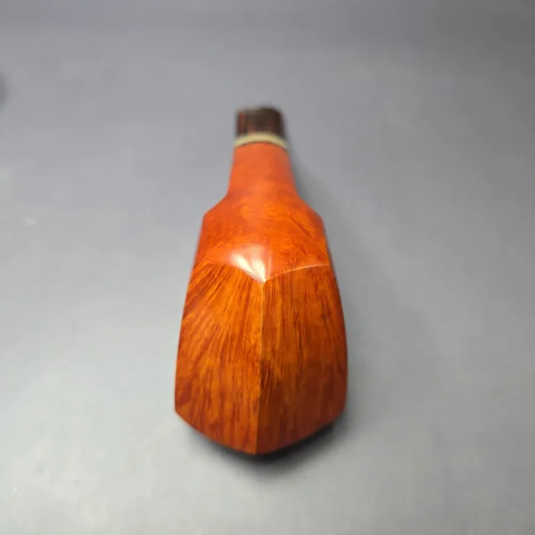 Bjarne Nielsen Signature (C) (Ph. Vigen) Panel Dublin w/ Horn Estate Briar Pipe, Unsmoked - Image 8