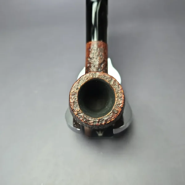Ascorti KS Sandblasted Brandy Estate Briar Pipe, Italian Estates - Image 8