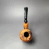 Nording Point Clear Rusticated Freehand Estate Briar Pipe, Unsmoked - Image 8