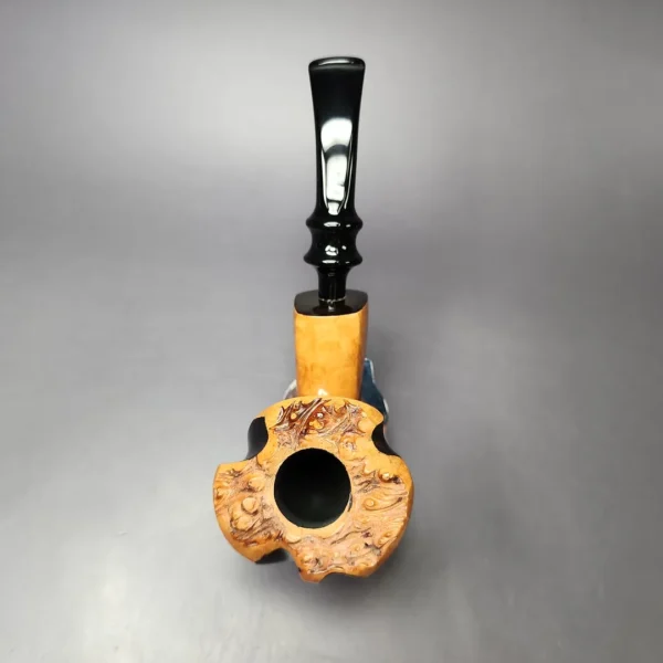 Nording Spiral Smooth Freehand Estate Briar Pipe, Unsmoked - Image 8