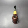 HS Studio Sandblasted "Bo Nordh Ramses" w/Boxwood Estate Briar Pipe, Unsmoked - Image 8