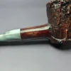 Ascorti New Dear Wax Drip Carved Poker Estate Briar Pipe, Unsmoked - Image 8