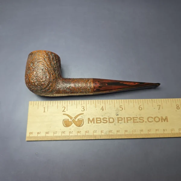 Dunhill 1982 Cumberland 61032 XL Sandblasted Billiard Estate Briar Pipe, English Estates - Image 8