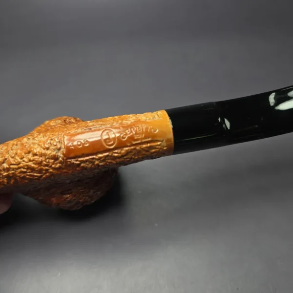 Mastro Geppetto XL Rusticated Cavalier Estate Briar Pipe, Italian Estates - Image 8