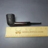 James Upshall Bark EXL Partially Rusticated Dublin Estate Briar Pipe, Unsmoked - Image 8