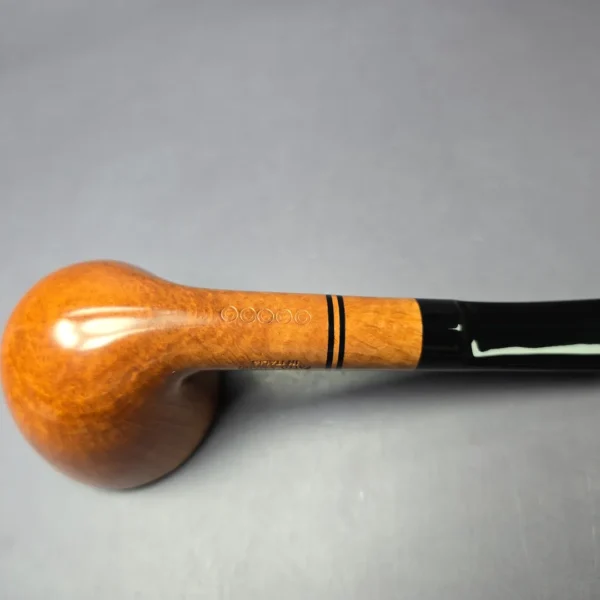 Cavicchi CCCCC Grade Smooth Dublin w/ Briar Accent Estate Briar Pipe, Unsmoked - Image 8