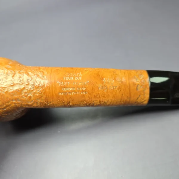 Sasieni Four Dot Ruff Root 44G King Size Lumberman Estate Briar Pipe, English Estates - Image 8