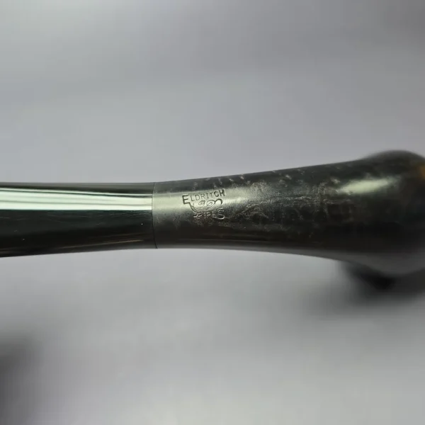 Eldritch Pipes XL Smooth Viking Horn Estate Briar Pipe, Unsmoked - Image 8