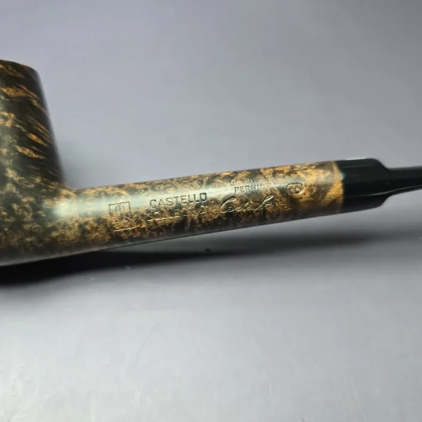 Castello Collection Occhio di Pernice KK Smooth Lovat Estate Briar Pipe, Italian Estates - Image 8