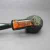 Herriot Pipes Rusticated Panel Shank Rhodesian Handmade Briar Pipe, New - Image 8