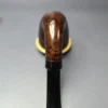 HS Studio Smooth Calabash w/Boxwood Estate Briar Pipe, Unsmoked - Image 8