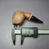 Peter Toth Contrast Sandblasted Freehand w/ Cornel Wood Handmade Briar Pipe, New - Image 8