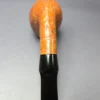 WO Larsen Straight Grain Grade Sandblasted Egg Estate Briar Pipe, Danish Estates - Image 8