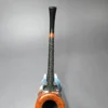 Walt Cannoy 10th Anniversary Cardinal House Morton Wax Drip Handmade Briar Pipe, New - Image 8