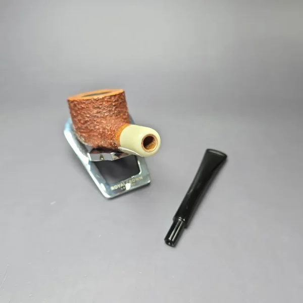 Walt Cannoy 10th Anniversary Cardinal House Morton "55" Pot w/Ivorite Handmade Briar Pipe, New - Image 9