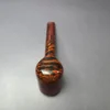 Eclesias Pipes High Contrast Smooth Billiard Sitter Handmade Briar Pipe, New - Image 9
