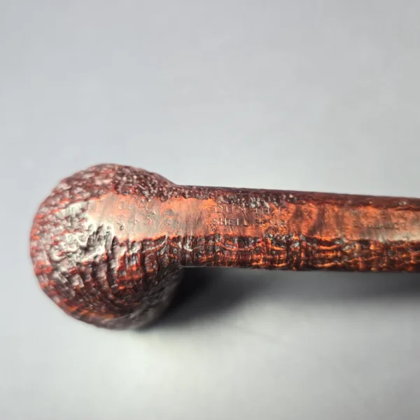 Dunhill 1960 Shell Briar ODA 845 XL Sandblasted Canadian Estate Briar Pipe, English Estates - Image 9