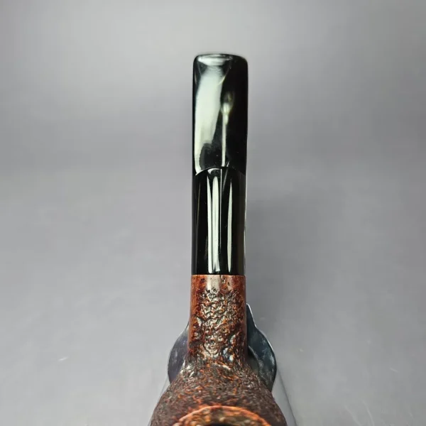 Ascorti KS Sandblasted Brandy Estate Briar Pipe, Italian Estates - Image 9