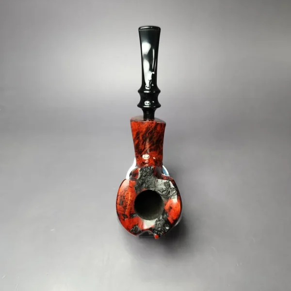 Nording Partially Rusticated Freehand Estate Briar Pipe, Unsmoked - Image 9