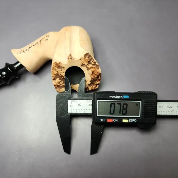 Nording Signature Natural Smooth Freehand Estate Briar Pipe, Unsmoked - Image 9