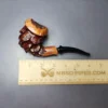 Nording Point Clear Rusticated Freehand Estate Briar Pipe, Unsmoked - Image 9