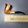 Nording Spiral Partially Rusticated Freehand Estate Briar Pipe, Unsmoked - Image 9