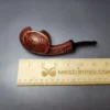 HS Studio Sandblasted Blowfish Estate Briar Pipe, Unsmoked - Image 9