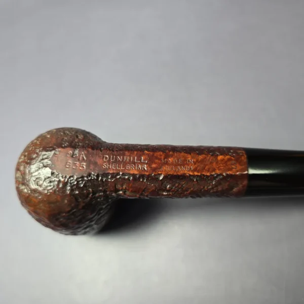 Dunhill 1961 Shell Briar ODA 835 Large Billiard Estate Briar Pipe, English Estates - Image 9
