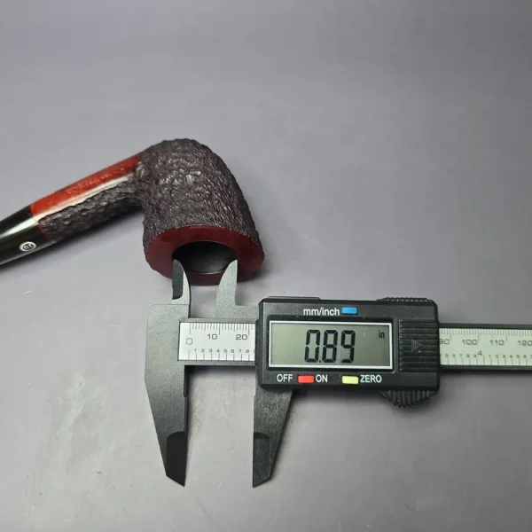James Upshall Bark Group 6 Bent Dublin Estate Briar Pipe, Unsmoked - Image 9