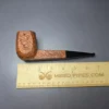 Dunhill 1961 Tanshell ODA 836 Sandblasted Panel Estate Briar Pipe, English Estates - Image 9