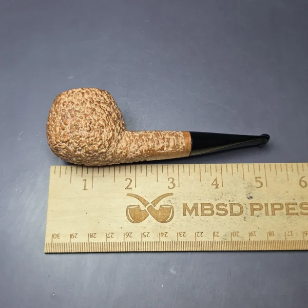Jacono 2015 Knight E Rusticated Squat Apple Estate Briar Pipe, Italian Estates - Image 9