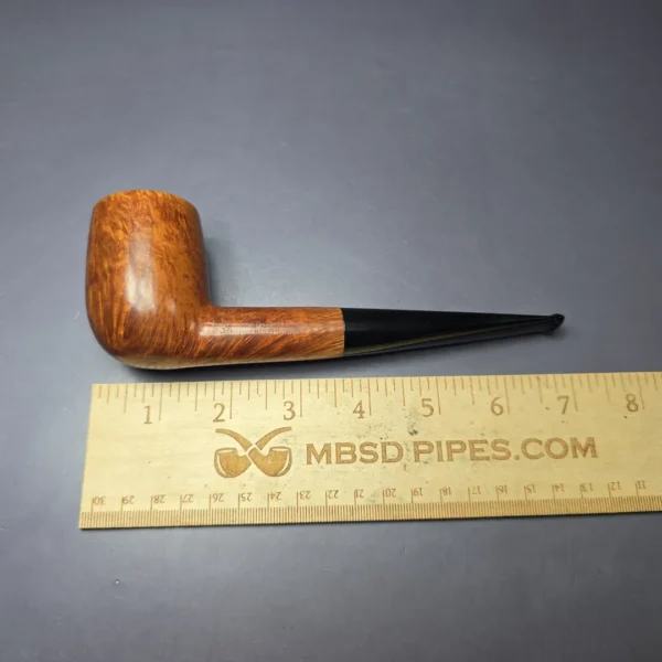 Dunhill 1966 Root Briar ODA 835 Smooth Billiard Estate Briar Pipe, English Estates - Image 9