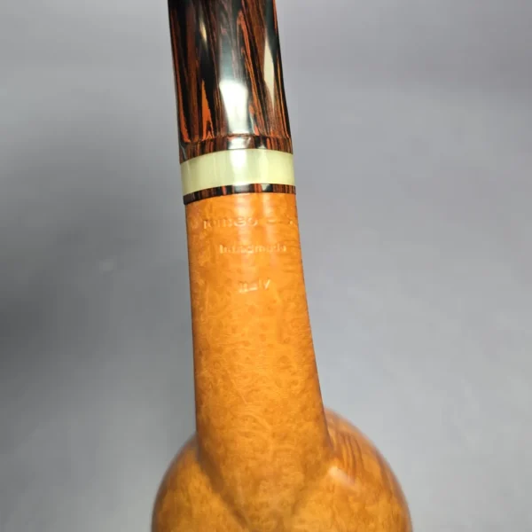 Mimmo Romeo Smooth Brandy w/ Horn Estate Briar Pipe, Italian Estates - Image 9