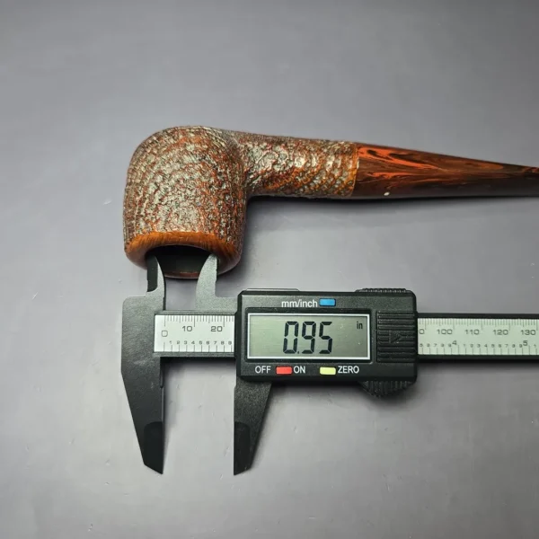 Dunhill 1982 Cumberland 61032 XL Sandblasted Billiard Estate Briar Pipe, English Estates - Image 9