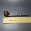Scottie Piersel XL Sandblasted Pencil Shank Rhodesian w/ Juma Estate Briar Pipe, Unsmoked - Image 9