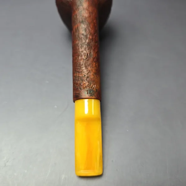 Bruce Weaver 2012 Sandblasted Lovat w/ Bakelite Estate Briar Pipe, Unsmoked - Image 10