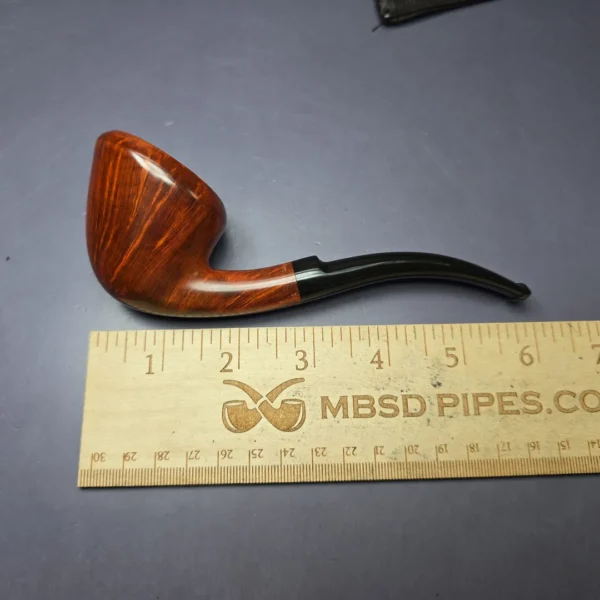 WO Larsen Straight Grain 2 Smooth Dublin Estate Briar Pipe, Unsmoked - Image 9