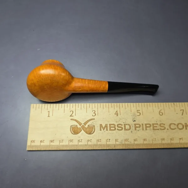 Le Nuvole 4 Cloud Smooth Squat Pot Estate Briar Pipe, Unsmoked - Image 9