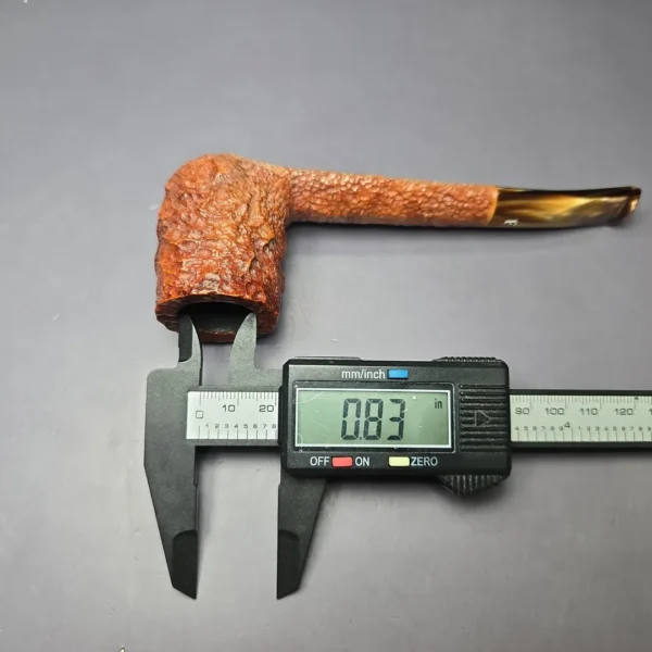 Savinelli Estella 814 KS Rusticated Canadian Estate Briar Pipe, Italian Estates - Image 9