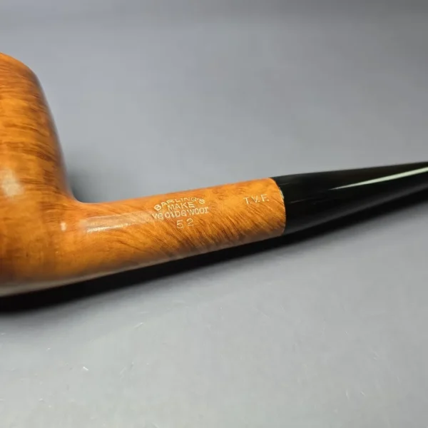 Barlings Make YOW 52 EXEXEL Smooth Billiard Estate Briar Pipe, English Estates - Image 9