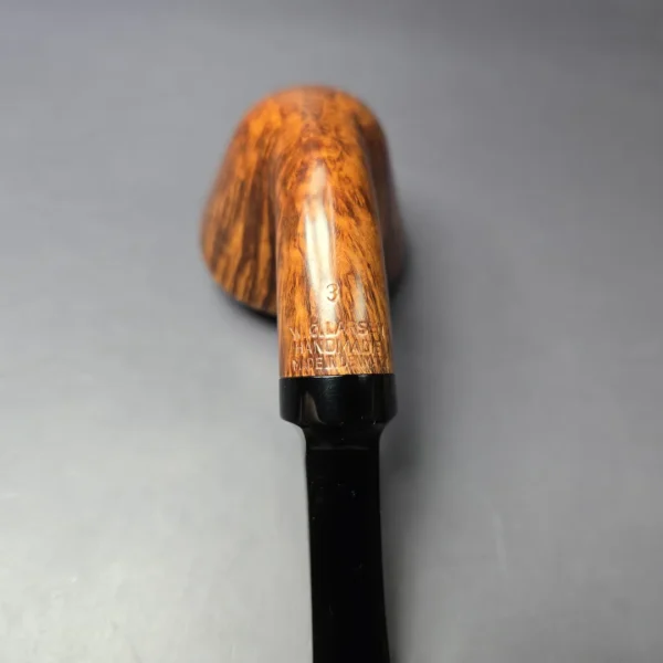 WO Larsen Straight Grain Grade 3 Smooth Dublin Estate Briar Pipe, Unsmoked - Image 9