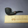 Herriot Pipes Rusticated Panel Shank Rhodesian Handmade Briar Pipe, New - Image 9