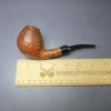 WO Larsen Straight Grain Grade Sandblasted Egg Estate Briar Pipe, Danish Estates - Image 9