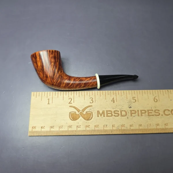 Soren Eric Andersen Smooth Horn w/ Mammoth Estate Briar Pipe, Unsmoked - Image 9
