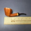 Bjarne Nielsen Signature (B) (Ph. Vigen) Panel Dublin w/ Zebrawood Estate Briar Pipe, Unsmoked - Image 9