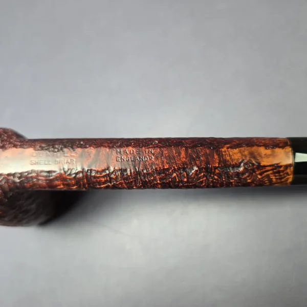 Dunhill 1960 Shell Briar ODA 845 XL Sandblasted Canadian Estate Briar Pipe, English Estates - Image 10