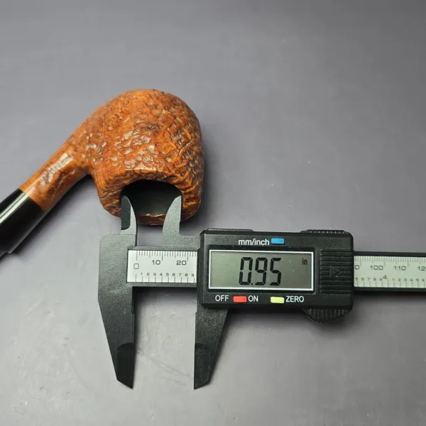 Frasorteret (Preben Holm) Sandblasted Brandy Estate Briar Pipe, Danish Estates - Image 10