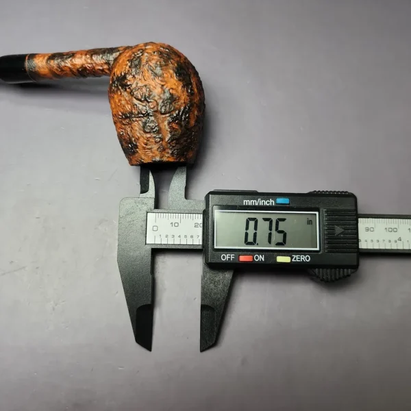 Proxima by Piero Vitale, Contrast Sandblasted Egg Briar Pipe, New - Image 10